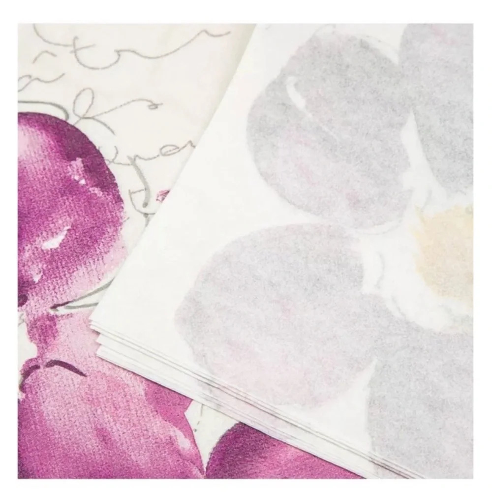 Evergreen Disposable Paper Placemats, Floral Sunny Afternoon, 20 ct